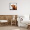 Stupell Industries Long Horn Highland Cow Portrait Floating Frame Design by Heidi Kuntz